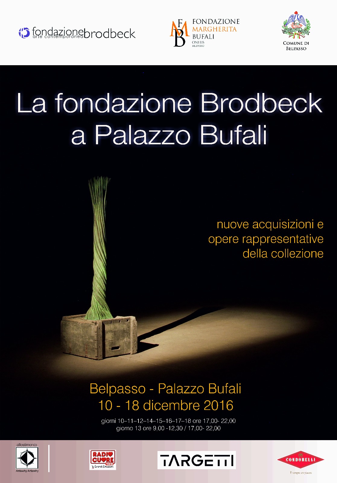 La Fondazione Brodbeck a Palazzo Bufali